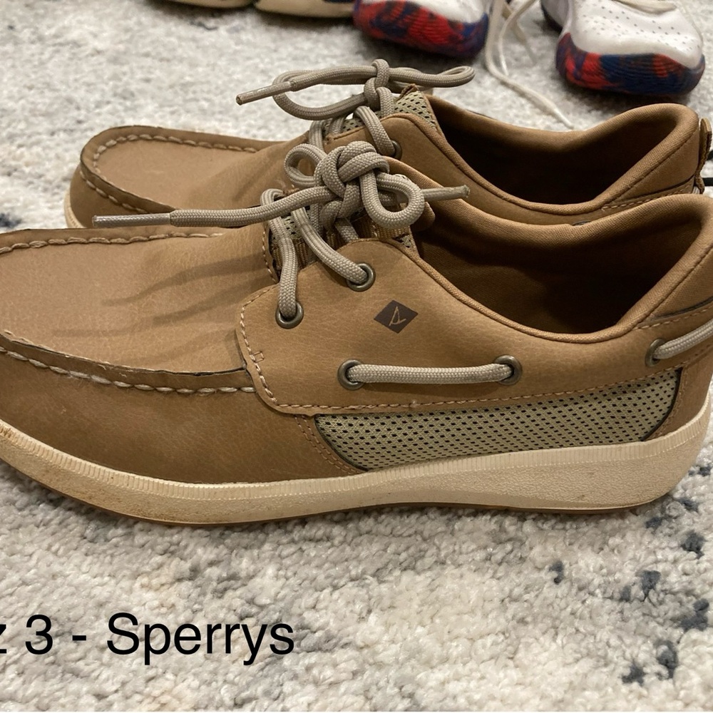 Sperry boys Brown Boat Shoes